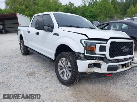 2018 Ford F-150 XL z VIN 1FTFW1E57JKF55049, wystawiony jako IAAI lot #42099491 z przebiegiem 159 170 mil mil oraz . Historia ofert i sprzedaży dostępna na DreamBid. Obrazek 1.