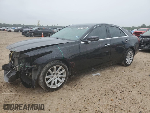 2015 Cadillac CTS with VIN 1G6AP5SXXF0118124, listed as a Copart auction lot 53747665 with 117,800 mi miles and Salvage Title. Bid and sale history available at DreamBid. Image 1.