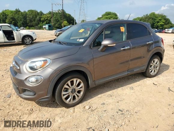 2016 FIAT 500X Easy z VIN ZFBCFXBT5GP390903, wystawiony jako Copart lot #65087215 z przebiegiem Nie podano mil oraz Czysty tytuł • Clean title. Historia ofert i sprzedaży dostępna na DreamBid. Obrazek 1.