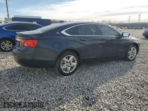 2019 Chevrolet Impala LS with VIN 2G11X5S30K9134416, listed as a Copart auction lot 46023985 with 125,517 mi miles and Salvage Title. Bid and sale history available at DreamBid. Image 3.