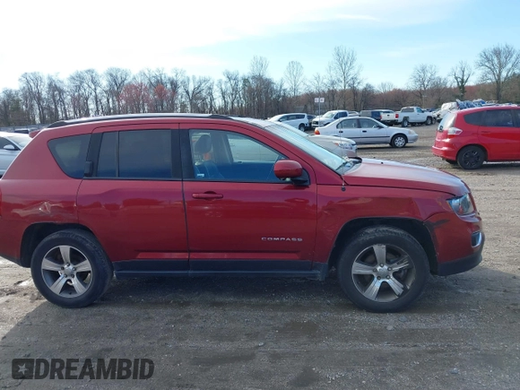 2017 Jeep Compass High Altitude with VIN 1C4NJDEB7HD103277, listed as a IAAI auction lot 41871629 with 145,051 mi miles and . Bid and sale history available at carsss.com. Image 13.