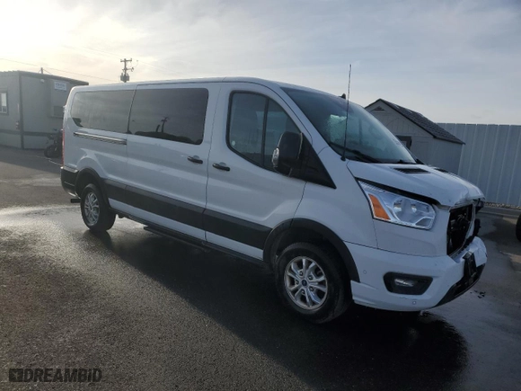 2021 Ford Transit Passenger Wagon XL with VIN 1FBAX2Y80MKA15196, listed as a Copart auction lot 88821025 with 67,648 mi miles and Non Repairable. Bid and sale history available at carsss.com. Image 4.