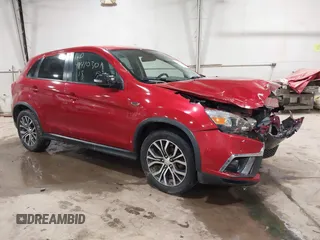 2018 Mitsubishi Outlander Sport SE 2.4 with VIN JA4AR3AW2JZ033877, listed as a IAAI auction lot 41410301 with 117,556 mi miles. Bid and sale history available at carsss.com. Image 1.