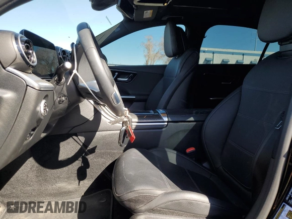 2023 Mercedes-Benz C 300 with VIN W1KAF4HB0PR153442, listed as a Copart auction lot 45536115 with 19,333 mi miles and Salvage Title. Bid and sale history available at DreamBid. Image 7.