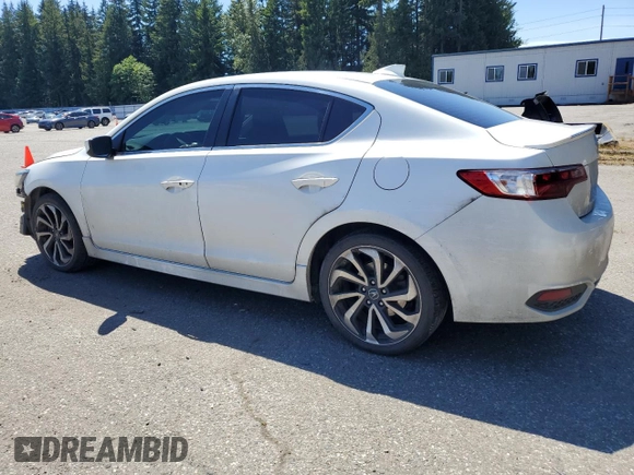 2018 Acura ILX Special Edition with VIN 19UDE2F45JA008049, listed as a Copart auction lot 59129645 with 46,166 mi miles and Salvage title. Bid and sale history available at DreamBid. Image 2.