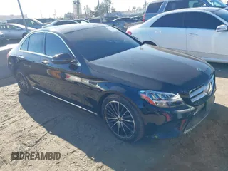 2021 Mercedes-Benz C 300 with VIN W1KWF8DB1MR609950, listed as a IAAI auction lot 41119142 with 41,842 mi miles and . Bid and sale history available at carsss.com. Image 1.