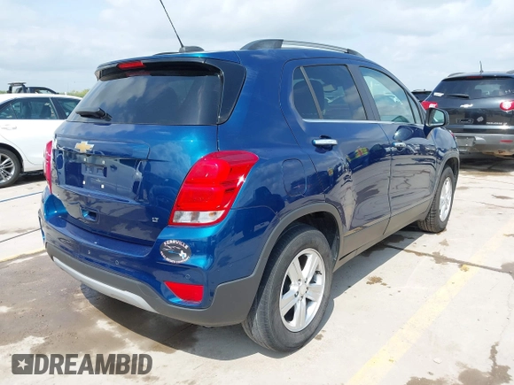 2020 Chevrolet Trax LT with VIN 3GNCJLSB2LL308702, listed as a IAAI auction lot 42081342 with 50,798 mi miles and . Bid and sale history available at DreamBid. Image 4.