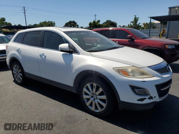 2010 Mazda CX-9 Grand Touring with VIN JM3TB2MVXA0204032, listed as a Copart auction lot 58730845 with 163,522 mi miles and Clean title. Bid and sale history available at DreamBid. Image 4.