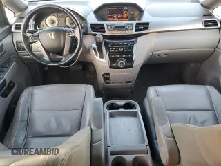 2011 Honda Odyssey EX-L with VIN 5FNRL5H68BB068345, listed as a Copart auction lot 44045635 with 181,164 mi miles and Salvage Title. Bid and sale history available at DreamBid. Image 8.