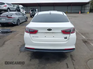 2016 Kia Optima Hybrid with VIN KNAGM4AD2G5094596, listed as a IAAI auction lot 41826923 with 146,240 mi miles. Bid and sale history available at carsss.com. Image 16.