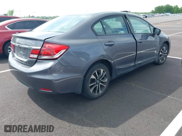 2015 Honda Civic EX with VIN 19XFB2F89FE048965, listed as a IAAI auction lot 42060440 with 149,475 mi miles and . Bid and sale history available at carsss.com. Image 4.