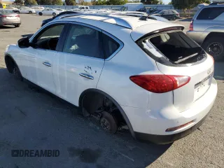 2011 Infiniti EX Journey with VIN JN1AJ0HR2BM853700, listed as a Copart auction lot 77166274 with Not Provided miles and Salvage Title. Bid and sale history available at carsss.com. Image 2.