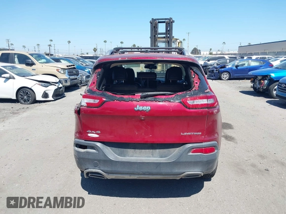 2016 Jeep Cherokee Limited z VIN 1C4PJMDS5GW226671, wystawiony jako IAAI lot #42249438 z przebiegiem 163 204 mil mil oraz . Historia ofert i sprzedaży dostępna na DreamBid. Obrazek 16.