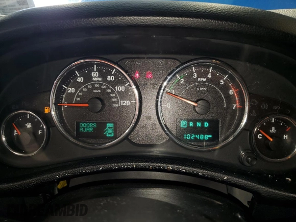 2015 Jeep Wrangler Unlimited Sahara with VIN 1C4BJWEG2FL727095, listed as a Copart auction lot 55088245 with 102,488 mi miles and Clean title. Bid and sale history available at DreamBid. Image 9.