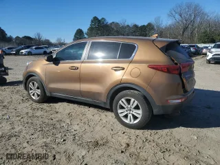 2017 Kia Sportage LX with VIN KNDPM3ACXH7077782, listed as a Copart auction lot 46872085 with 117,897 mi miles and Clean Title. Bid and sale history available at carsss.com. Image 2.