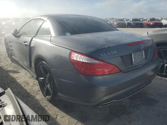 2013 Mercedes-Benz SL-Class SL 550 with VIN WDDJK7DA7DF019261, listed as a Copart auction lot 74791094 with 0 mi miles and Non Repairable. Bid and sale history available at carsss.com. Image 2.