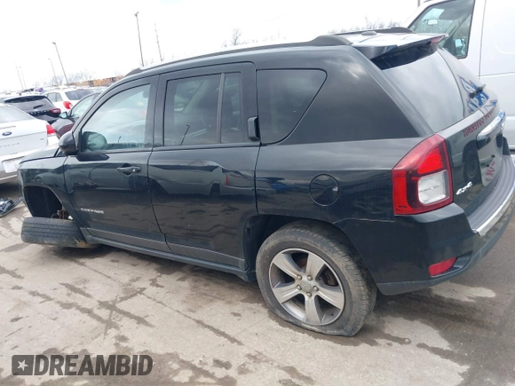2016 Jeep Compass High Altitude Edition with VIN 1C4NJDEB8GD773127, listed as a IAAI auction lot 41716453 with 130,491 mi miles. Bid and sale history available at carsss.com. Image 14.