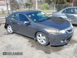 2009 Acura TSX with VIN JH4CU26659C027813, listed as a IAAI auction lot 41848415 with 216,257 mi miles. Bid and sale history available at carsss.com. Image 1.