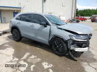 2024 Honda HR-V Sport z VIN 3CZRZ1H54RM760892, wystawiony jako Copart lot #54936985 z przebiegiem 20 220 mil mil oraz Szkoda całkowita • Salvage title. Historia ofert i sprzedaży dostępna na DreamBid. Obrazek 4.