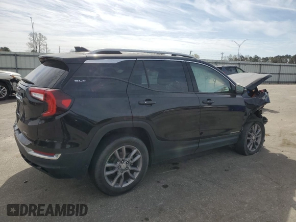 2022 GMC Terrain SLT with VIN 3GKALVEV1NL179564, listed as a Copart auction lot 49104005 with 69,944 mi miles and Salvage title. Bid and sale history available at DreamBid. Image 3.