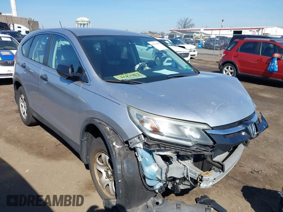 2016 Honda CR-V LX with VIN 2HKRM4H3XGH633670, listed as a IAAI auction lot 41765499 with 74,775 mi miles. Bid and sale history available at carsss.com. Image 1.