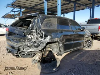 2018 Jeep Grand Cherokee Overland with VIN 1C4RJFCM0JC374114, listed as a Copart auction lot 42227195 with 44,268 mi miles and Salvage title. Bid and sale history available at DreamBid. Image 3.