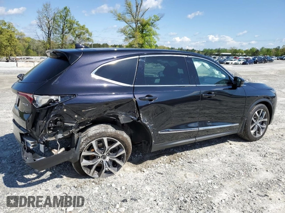 2023 Acura MDX Technology z VIN 5J8YD9H4XPL006403, wystawiony jako Copart lot #52692135 z przebiegiem 24 473 mil mil oraz Szkoda całkowita • Salvage title. Historia ofert i sprzedaży dostępna na DreamBid. Obrazek 3.