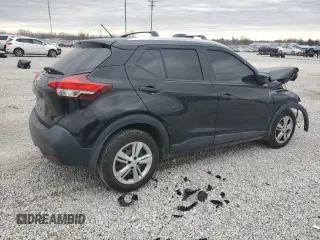 2019 Nissan Kicks SV with VIN 3N1CP5CU0KL520728, listed as a Copart auction lot 46572425 with 112,924 mi miles and Salvage Title. Bid and sale history available at carsss.com. Image 3.