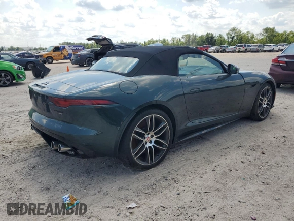 2023 Jaguar F-Type with VIN SAJD85EE5PCK81346, listed as a Copart auction lot 71719304 with Not Provided miles and Non Repairable. Bid and sale history available at DreamBid. Image 3.
