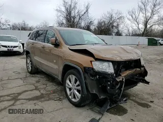 2011 Jeep Grand Cherokee 70th Anniversary with VIN 1J4RR4GG2BC676162, listed as a Copart auction lot 46848245 with 183,760 mi miles and Salvage Title. Bid and sale history available at carsss.com. Image 12.