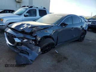 2023 Mazda 3 S Carbon Edition with VIN 3MZBPACM8PM375440, listed as a Copart auction lot 69449584 with 9,016 mi miles and Salvage title. Bid and sale history available at DreamBid. Image 1.