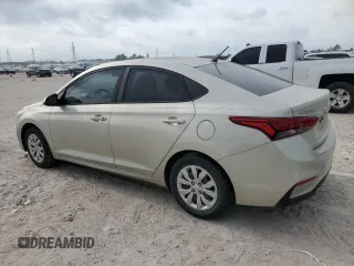 2018 Hyundai Accent SE with VIN 3KPC24A33JE017505, listed as a Copart auction lot 53810625 with 106,679 mi miles and Salvage Title. Bid and sale history available at carsss.com. Image 2.