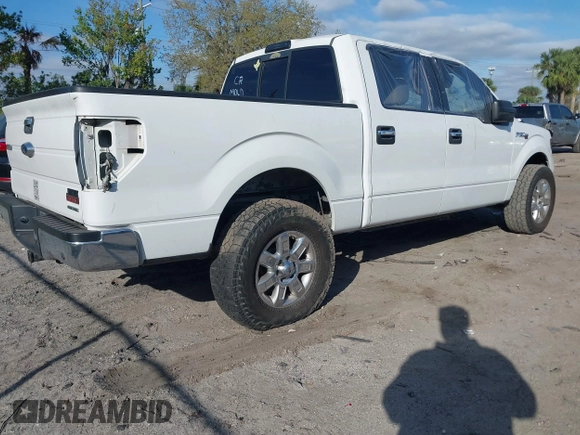 2014 Ford F-150 XL with VIN 1FTFW1CF6EFC18124, listed as a IAAI auction lot 41635771 with 1 mi miles. Bid and sale history available at carsss.com. Image 4.