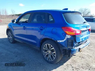 2019 Mitsubishi Outlander Sport ES 2.0 with VIN JA4AR3AU9KU028561, listed as a IAAI auction lot 41890996 with 122,409 mi miles. Bid and sale history available at carsss.com. Image 3.