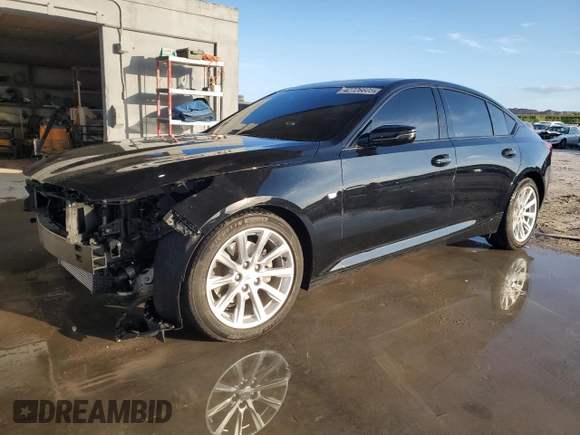 2021 Cadillac CT5 Luxury z VIN 1G6DW5RK0M0147199, wystawiony jako Copart lot #42726605 z przebiegiem 30 064 mil mil oraz Szkoda całkowita • Salvage title. Historia ofert i sprzedaży dostępna na DreamBid. Obrazek 1.