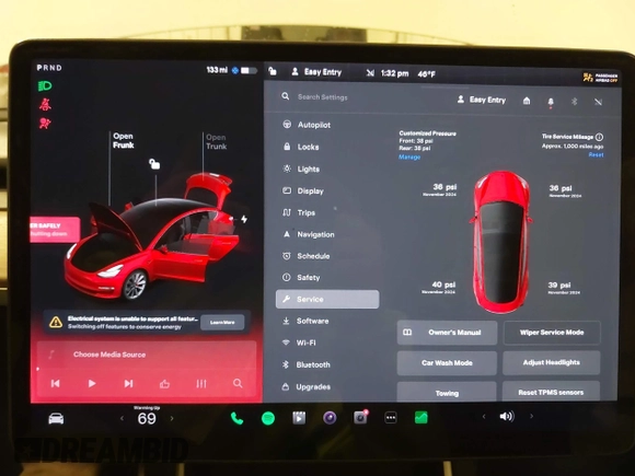 2018 Tesla Model 3 Long Range Battery with VIN 5YJ3E1EB5JF084446, listed as a IAAI auction lot 41209852 with 70,125 mi miles and . Bid and sale history available at DreamBid. Image 19.