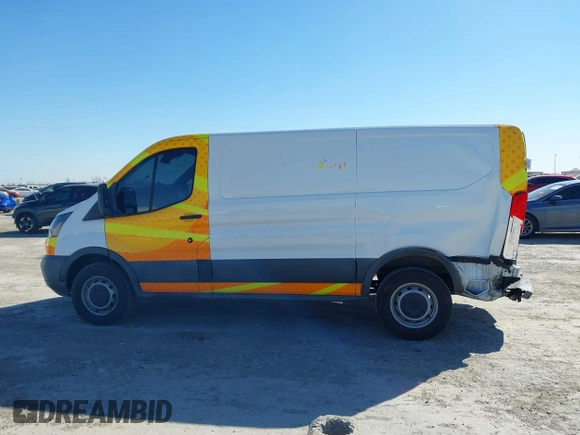 2016 Ford Transit Cargo with VIN 1FTYE1ZM1GKA89091, listed as a IAAI auction lot 41399277 with 137,070 mi miles and . Bid and sale history available at DreamBid. Image 14.