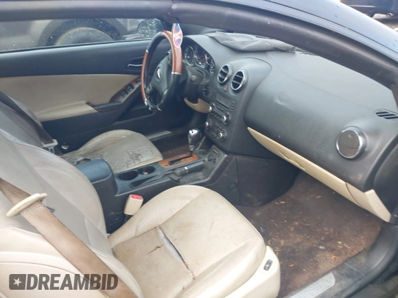 2007 Pontiac G6 GT with VIN 1G2ZH361374101056, listed as a IAAI auction lot 42132058 with 251,158 mi miles and . Bid and sale history available at DreamBid. Image 5.
