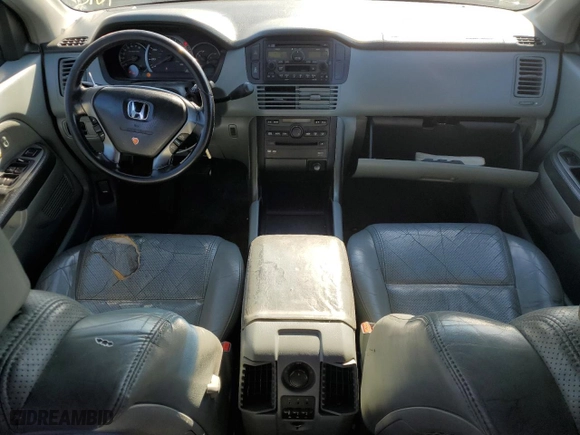 2003 Honda Pilot EX with VIN 2HKYF18643H542127, listed as a Copart auction lot 46753805 with 313,415 mi miles and Salvage Title. Bid and sale history available at carsss.com. Image 8.