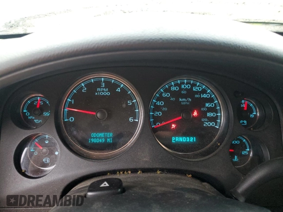 2008 GMC Sierra 1500 Work Truck z VIN 2GTEK133481143139, wystawiony jako Copart lot #60735835 z przebiegiem 198 049 mil mil oraz Czysty tytuł • Clean title. Historia ofert i sprzedaży dostępna na DreamBid. Obrazek 9.