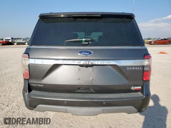 2020 Ford Expedition Max Limited z VIN 1FMJK1KT9LEA55982, wystawiony jako Copart lot #58205395 z przebiegiem 44 408 mil mil oraz Szkoda całkowita • Salvage title. Historia ofert i sprzedaży dostępna na DreamBid. Obrazek 6.