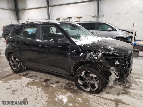 2021 Hyundai Venue SEL with VIN KMHRC8A32MU105879, listed as a Copart auction lot 44319455 with 37,369 mi miles and Salvage Title. Bid and sale history available at carsss.com. Image 4.