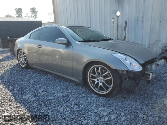 2006 Infiniti G35 Coupe with VIN JNKCV54E26M713869, listed as a Copart auction lot 75308004 with 91,589 mi miles and Salvage Title. Bid and sale history available at carsss.com. Image 4.