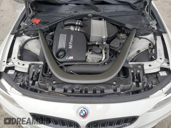 2015 BMW M4 with VIN WBS3R9C5XFK331253, listed as a Copart auction lot 72857284 with 78,309 mi miles and Salvage Title. Bid and sale history available at carsss.com. Image 12.
