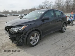 2019 Honda HR-V LX with VIN 3CZRU6H35KG727110, listed as a Copart auction lot 49579165 with 62,554 mi miles and Salvage Title. Bid and sale history available at carsss.com. Image 1.