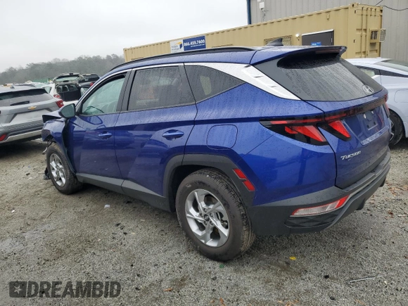 2024 Hyundai Tucson SEL with VIN 5NMJB3DE2RH300142, listed as a Copart auction lot 42783485 with Not Provided miles and Non Repairable. Bid and sale history available at DreamBid. Image 2.