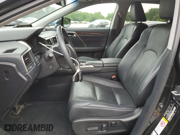 2016 Lexus RX 350 with VIN 2T2BZMCA2GC044863, listed as a Copart auction lot 64636105 with 42,158 mi miles and Salvage title. Bid and sale history available at DreamBid. Image 7.