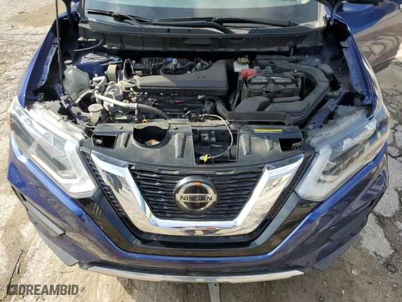 2018 Nissan Rogue SV with VIN KNMAT2MV7JP603159, listed as a Copart auction lot 44502305 with 104,571 mi miles and Salvage Title. Bid and sale history available at carsss.com. Image 13.