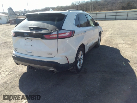 2020 Ford Edge SEL with VIN 2FMPK4J98LBA24655, listed as a IAAI auction lot 41821740 with 64,382 mi miles. Bid and sale history available at carsss.com. Image 4.