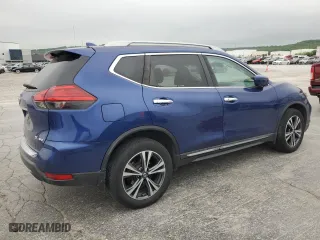 2017 Nissan Rogue SL with VIN 5N1AT2MV6HC749842, listed as a Copart auction lot 54617175 with 130,226 mi miles and Clean Title. Bid and sale history available at carsss.com. Image 3.